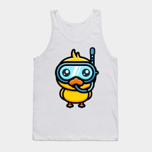 Ducks Doing Cute Things Tank Top